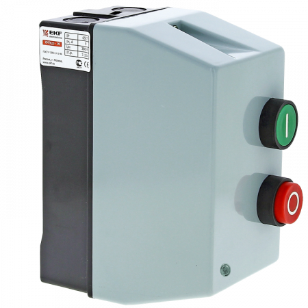 EKF PROxima Пускатель в корпусе IP65 КМЭ 18А 230В с РТЭ и индикатором