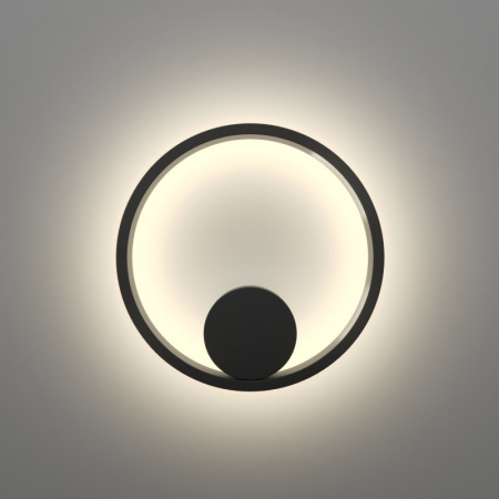 DK5060-BK Бра ORBIT, IP20, 3000К, LED, 10 Вт, черный матовый, алюминий