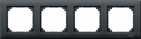 SE Merten SM M-Plan Антрацит Рамка 4-ая