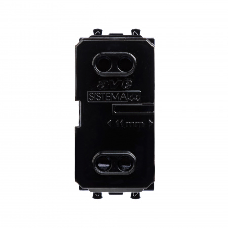 DKC Avanti Черный квадрат Звонок 1 модуль