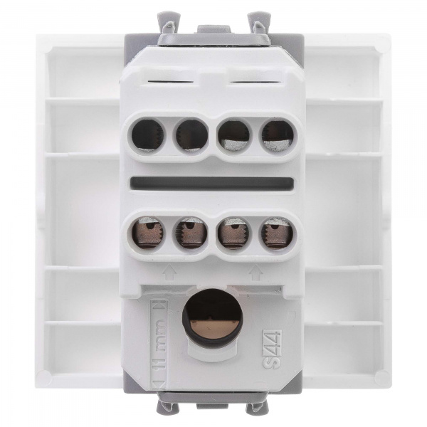 DKC Avanti Белое облако Выключатель двухполюсный 16A 2 модуля