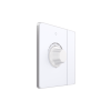 Systeme Electric Systeme Infinity Арктический лед Светорегулятор TRIAC c выключателем 300Вт