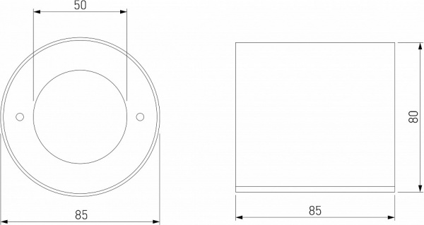 Светильник потолочный светодиодный 10W 4200K чёрный 25041/LED Elektrostandard Orsa a062935