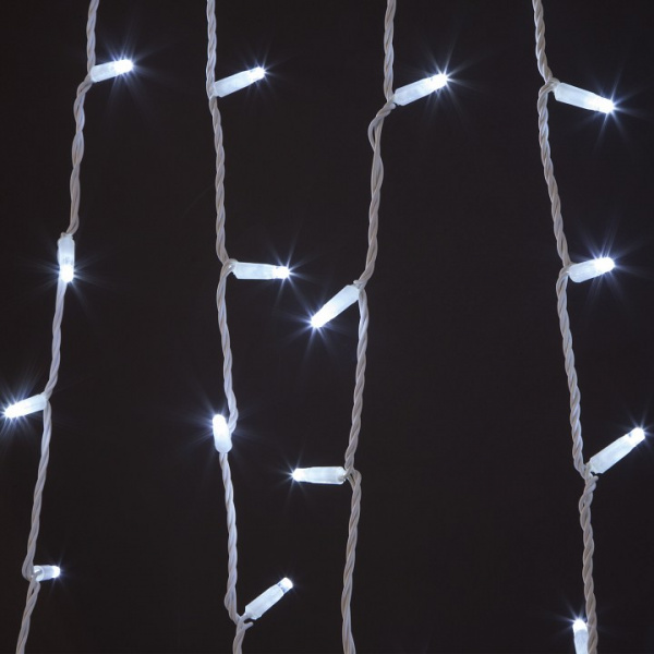 Гирлянда нить с мерцанием 20м IP65 400-102 белый Eurosvet 400-102