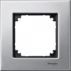 SE Merten SM M-Elegance Платина серебро Рамка 1-ая