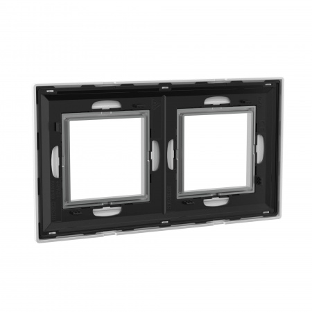 DKC Avanti Белый Металл Рамка 4 модуля