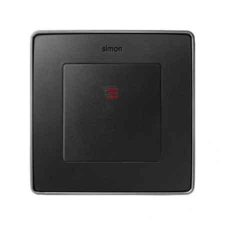 Simon 82 Графит Клавиша 1-ая с подсветкой