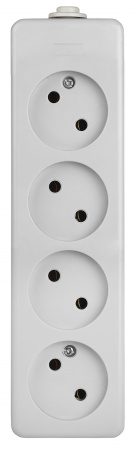 ЭРА K-4 Колодка 4гн, без зазeмления