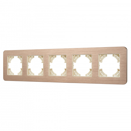 Arlight Рамка алюминиевая FRM-AKIRY-AL-5-GD (-)