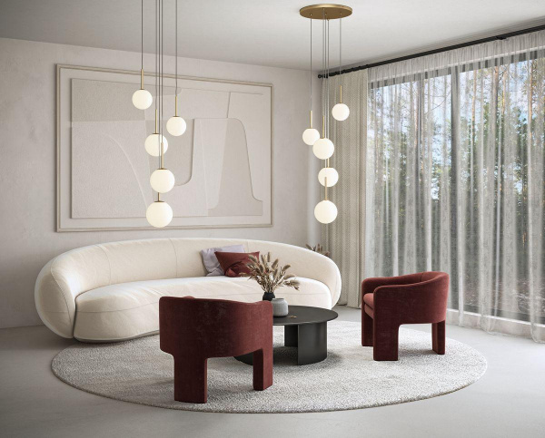 Подвесная люстра Maytoni Basic form MOD321PL-05G