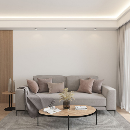 DK2401-BK Встраиваемый светильник, IP 20, 50 Вт, GU10, черный, алюминий