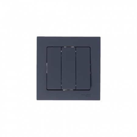 SE AtlasDesign Грифель Выключатель 3-клавишный сх.1+1+1, 10АХ, механизм