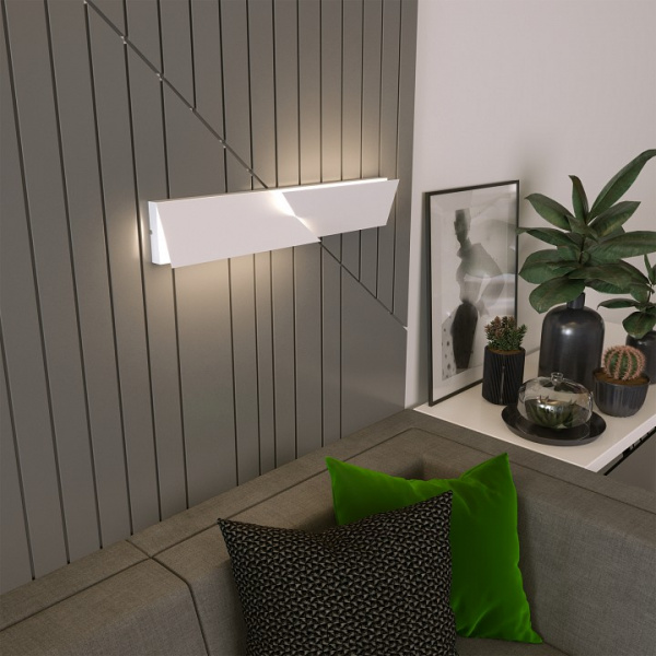 Настенный светодиодный светильник Snip LED 40107/LED белый Elektrostandard Snip a055429