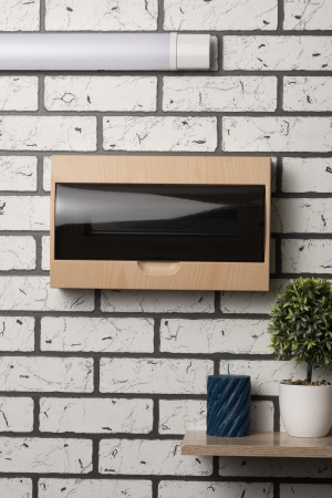 EKF PROxima Щит распределительный навесной ЩРН-П-18 светлое дерево IP41