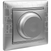 Legrand Valena Classic Алюминий Светорегулятор поворотный универсальный 2-проводный 5-300 Вт