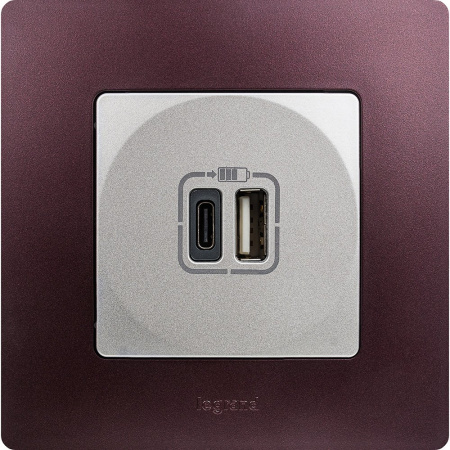 Legrand Etika Сливовая Рамка 1-ая