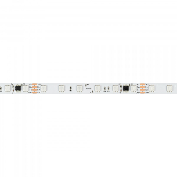 Arlight Лента SPI-B60-10mm 24V RGB-PX6-BPT (12 W/m, IP20, 5060, 5m) (бегущий огонь)