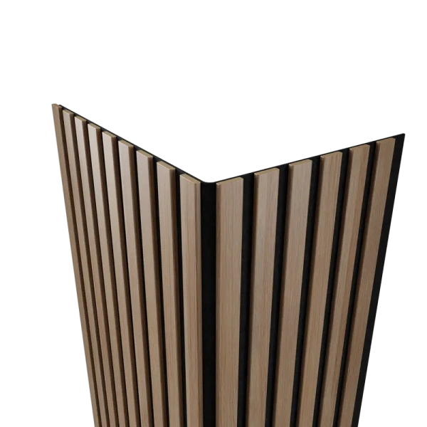 Акустическая панель FLEX Ясень Тирамису 1200×600 мм рейка 25х6 мм