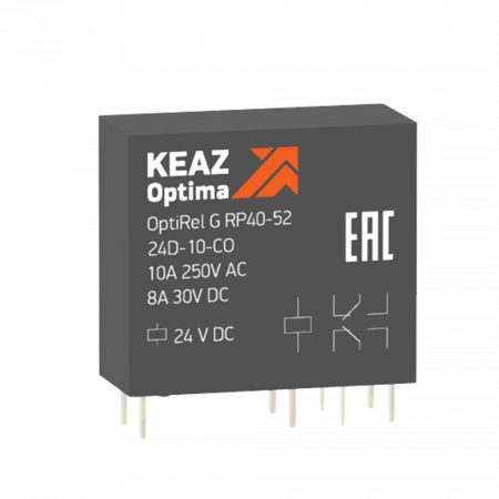 КЭАЗ Реле промежуточное OptiRel G RP40-52-5D-10-CO