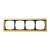 Systeme Electric ArtGallery Pure Металл Золото Рамка 4-ая