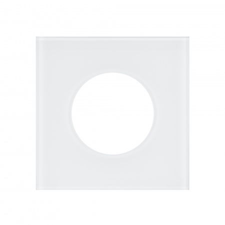 Arlight Рамка стеклянная FRM-GLARE-GC-1-WH (-)