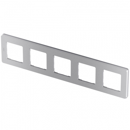 Legrand INSPIRIA Алюминий Рамка - 5 постов