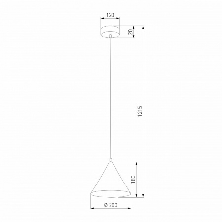 Светильник садово-парковый со светодиодами Bevel 35184/H черный Elektrostandard Bevel a068472