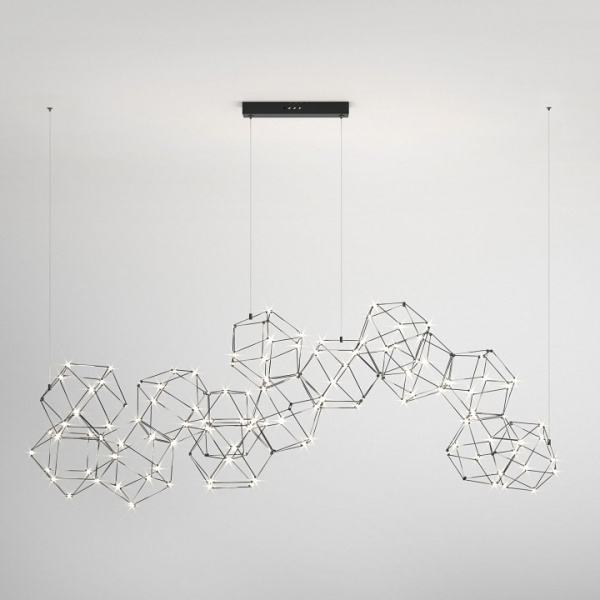 Подвесной светильник 90168/14 черный жемчуг Eurosvet Uma