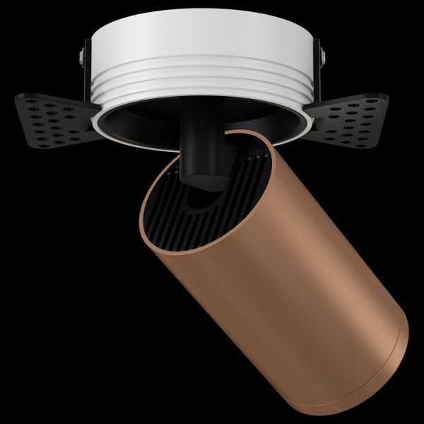 Встраиваемый светильник (Набор) C058CL-1BC(C058CL-01B(1шт.), TRA020-01C(1шт.), DLA048-01W(1шт.)) Maytoni Focus S