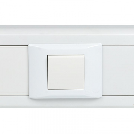 EKF PROxima Выключатель 10А, 1 клавишный проходной без индикатора