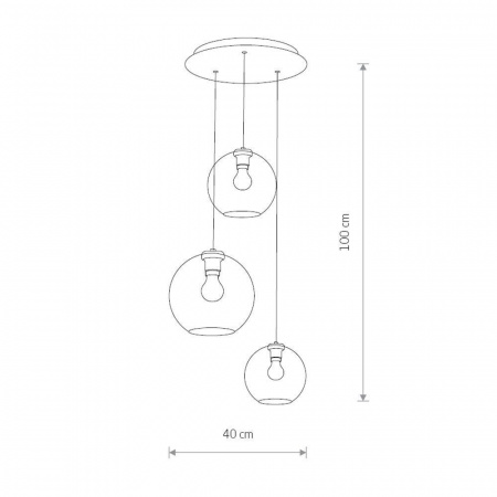 Подвесная люстра Nowodvorski Vetro 7641