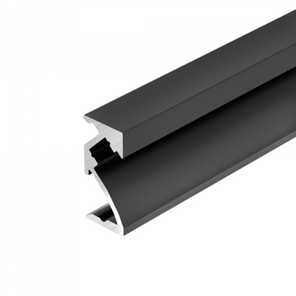 Arlight Профиль SL-BEVEL-W21-2000 ANOD BLACK (Алюминий)