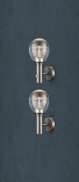 Уличный настенный светодиодный светильник Globo Callisto 34250S