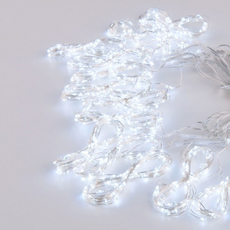 Гирлянда занавес 'роса' белый 2*2,6М IP20 200-006 Eurosvet 200-006