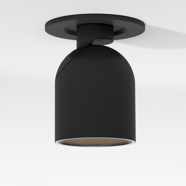 Светильник встраиваемый светодиодный Spot черный 25093/LED Elektrostandard Spot a065457