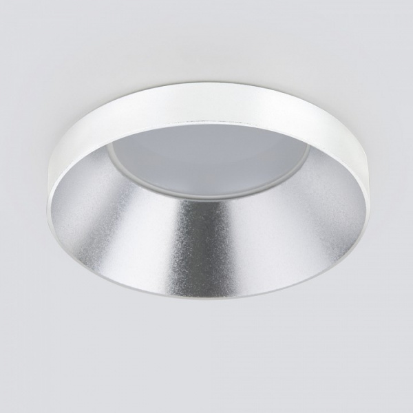 Встраиваемый точечный светильник 111 MR16 серебро Elektrostandard Disc a053335
