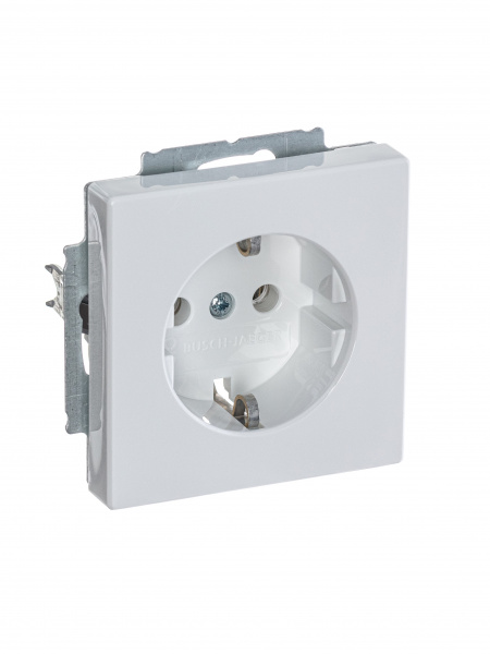 ABB BJE Solo/Future Бел Розетка с/з