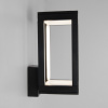 Уличный настенный светодиодный светильник Frame LED IP54 1527 TECHNO LED черный Elektrostandard Frame a051855