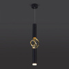 Подвесной светильник 50191/1 LED черный / золото Eurosvet Lance