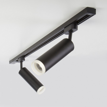 Трековый светодиодный светильник для однофазного шинопровода Oskar Черный 10W 4200K LTB28 Elektrostandard Oskar a040964