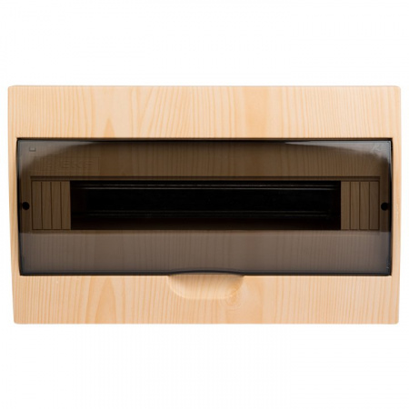 EKF PROxima Щит распределительный навесной ЩРН-П-18 светлое дерево IP41