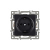 Arlight Механизм электрической розетки SCT-MEU1-PL-BK (250V, 16A) (-)