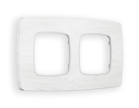 Рамка OMEGA Opera (Белый мрамор) 2-ая OF940102