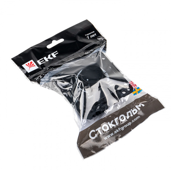 EKF PROxima Стокгольм Черный Светорегулятор, 600W, 220В