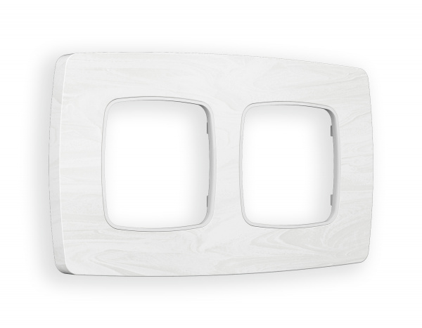 Рамка OMEGA Opera (Белый мрамор) 2-ая OF940102