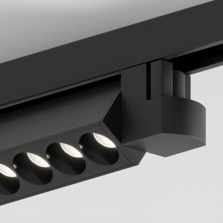 Трековый линейный светильник направленного света Skylite HSBL_0022 Однофазный,213мм- 4000К, чёрный