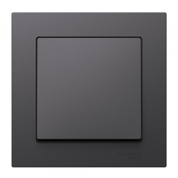 Systeme Electric AtlasDesign Базальт Выключатель 1-клавишный, сх.1, 10АХ, в сборе