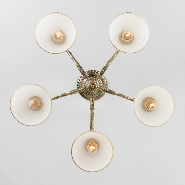 Классическая люстра 60106/5 античная бронза Eurosvet Caldera