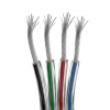 Arlight Шлейф питания ARL-18AWG-CLEAR-4Wire-CU (-)