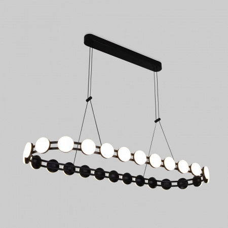 Подвесной светодиодный светильник 90332/26 черный Eurosvet Tapioca